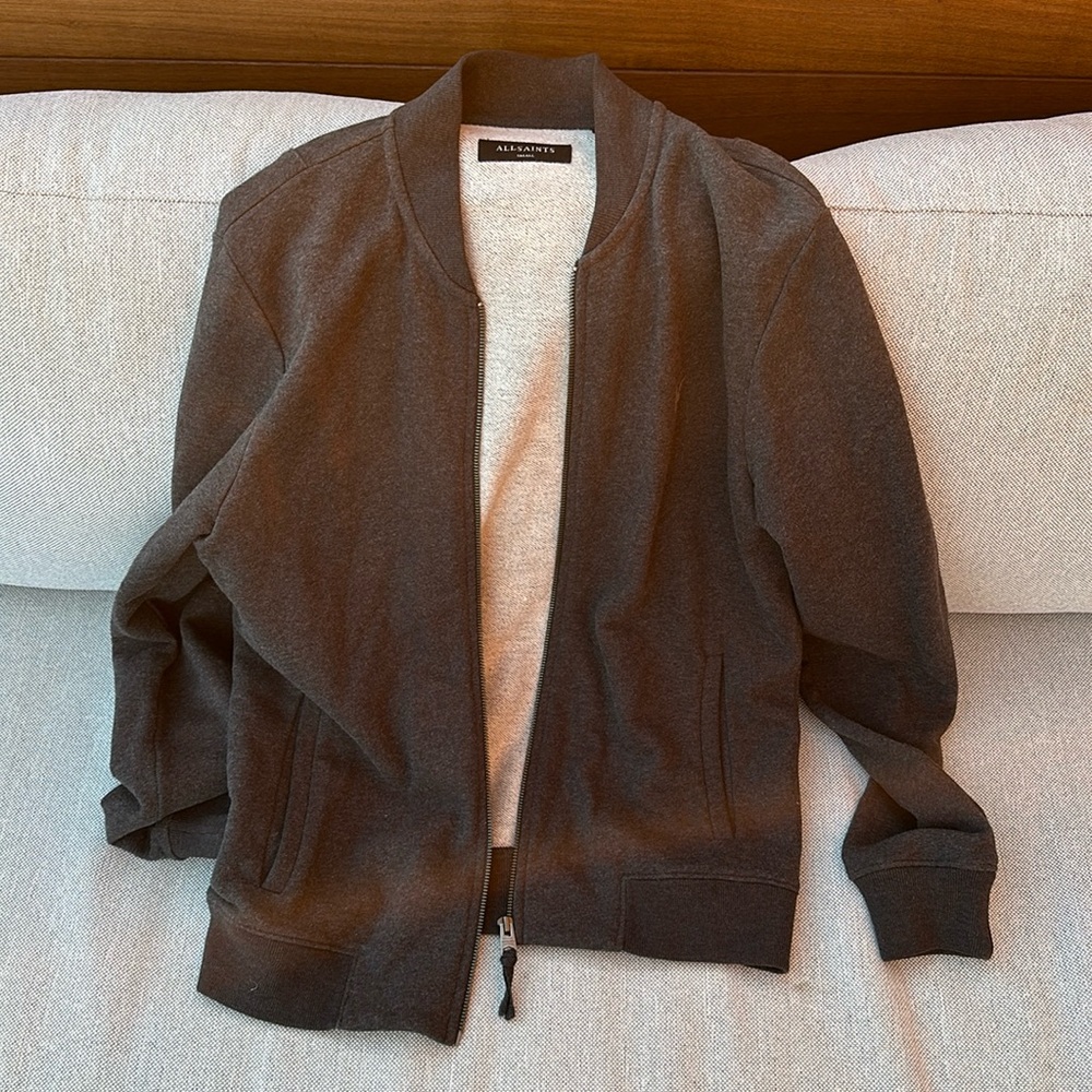 All saints jacket. Gray. Never used.